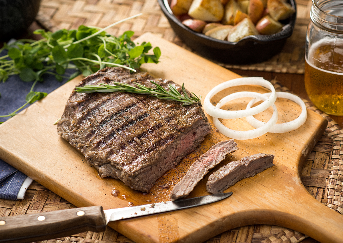 MARINATED FLANK STEAK